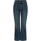 MARTA DU CHATEAU Marta du Chateau Damen Jeans MdcEsmerelda Mdc187-26179 Restudsalg Dark Blue Denim