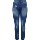 MARTA DU CHATEAU Marta du Chateau Damen Jeans MdcPloy Sw17291 Jeans Denim