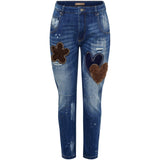 MARTA DU CHATEAU Marta du Chateau Damen Jeans MdcPloy Sw17291 Jeans Denim