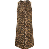 MARTA DU CHATEAU Marta du Chateau Damen Kleid MdcLuppa 2315B Dress Camello Leo