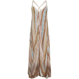 MARTA DU CHATEAU Marta du Chateau Damen Kleid MdcViolette 59679 Dress Beige