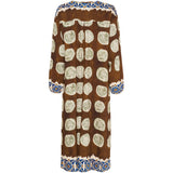 MARTA DU CHATEAU Marta du Chateau Damen Kleid MdcViviene 6570 Restudsalg MarroneHC0034