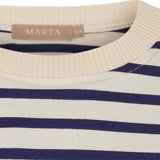 MARTA DU CHATEAU Marta du Chateau Damen Langarm-T-Shirt MdcKara 58709 LS Tee Navy