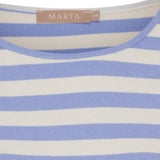 MARTA DU CHATEAU Marta du Chateau Damen Langarm T-Shirt MdcBegonia 7702 LS Tee Celeste