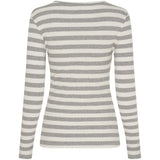 MARTA DU CHATEAU Marta du Chateau Damen Langarm T-Shirt MdcBegonia 7702 LS Tee GreyMelange10