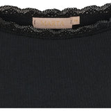 MARTA DU CHATEAU Marta du Chateau Damen Langarm T-Shirt MdcBelinda 24160 Restudsalg Black