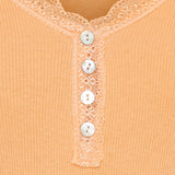 MARTA DU CHATEAU Marta du Chateau Damen Langarm T-Shirt MdcCalista 2500 Restudsalg Arancio