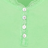MARTA DU CHATEAU Marta du Chateau Damen Langarm T-Shirt MdcCalista 2500 Restudsalg Green Neo