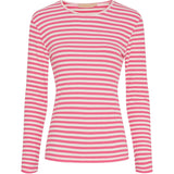 MARTA DU CHATEAU Marta du Chateau Damen Langarm T-Shirt MdcJosiane 49066 LS Tee Cardinale/Greggio