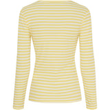 MARTA DU CHATEAU Marta du Chateau Damen Langarm T-Shirt MdcJosiane 49066 LS Tee Giallo/Greggio