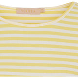 MARTA DU CHATEAU Marta du Chateau Damen Langarm T-Shirt MdcJosiane 49066 LS Tee Giallo/Greggio