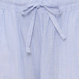 MARTA DU CHATEAU Marta du Chateau Damen Pyjama Hose MdcPilan MN140125-001 Pant Lightblue