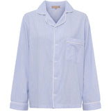 MARTA DU CHATEAU Marta du Chateau Damen Pyjamas Hemd MdcPil MN140125-003 Shirt Lightblue