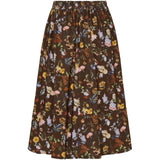 MARTA DU CHATEAU Marta du Chateau Damen Rock MdcCiela 257080V Restudsalg Brown Print