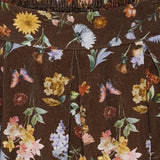 MARTA DU CHATEAU Marta du Chateau Damen Rock MdcCiela 257080V Restudsalg Brown Print