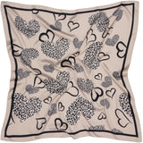 MARTA DU CHATEAU Marta du Chateau Damen Schal MdcJuline FA-Scarf Scarf Beige11148-2
