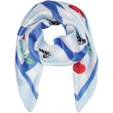 MARTA DU CHATEAU Marta du Chateau Damen Schal MdcJuline FA-Scarf Scarf Blue11135-2