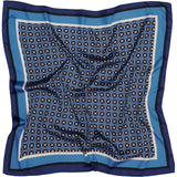 MARTA DU CHATEAU Marta du Chateau Damen Schal MdcJuline FA-Scarf Scarf Blue11155-4