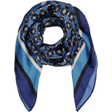 MARTA DU CHATEAU Marta du Chateau Damen Schal MdcJuline FA-Scarf Scarf Blue11155-4