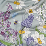 MARTA DU CHATEAU Marta du Chateau Damen Schal MdcJuline FA-Scarf Scarf Blue31320-3