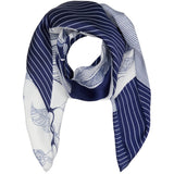 MARTA DU CHATEAU Marta du Chateau Damen Schal MdcJuline FA-Scarf Scarf Blue31321-2