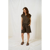 MARTA DU CHATEAU Marta du Chateau Damen Shorts MdcLiselotte 8377 Shorts Moro