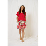 MARTA DU CHATEAU Marta du Chateau Damen Shorts MdcTora 266194 Shorts Red