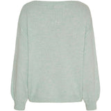 MARTA DU CHATEAU Marta du Chateau Damen Strickjacke MdcAmarante 64023 Knit Aqua/Panna/Pink