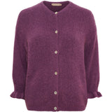 MARTA DU CHATEAU Marta du Chateau Damen Strickjacke MdcJuliana 2413 Cardigan LightPurple5060