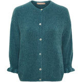 MARTA DU CHATEAU Marta du Chateau Damen Strickjacke MdcJuliana 2413 Cardigan Petrol8390