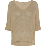 MARTA DU CHATEAU Marta du Chateau Damen Strickjacke MdcLiliane 23252 Restudsalg Gold3933
