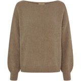 MARTA DU CHATEAU Marta du Chateau Damen Strickjacke MdcRosa 5102 Knit Tortora