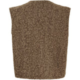 MARTA DU CHATEAU Marta du Chateau Damen Strickweste MdcCapella 7600 Restudsalg Camello5