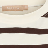 MARTA DU CHATEAU Marta du Chateau Damen T-Shirt MDCSAGE 8577 T-shirt Moro