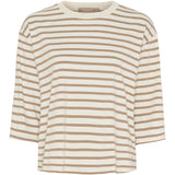 MARTA DU CHATEAU Marta du Chateau Damen T-Shirt MdcBrooklyn 58351 T-shirt Beige/Fango