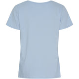 MARTA DU CHATEAU Marta du Chateau Damen T-Shirt MdcHerdis 84275 T-shirt Celeste Light/Beige