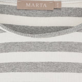 MARTA DU CHATEAU Marta du Chateau Damen T-Shirt MdcNena 7524 Restudsalg Melange10