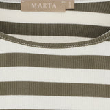 MARTA DU CHATEAU Marta du Chateau Damen T-Shirt MdcNena 7524 Restudsalg Olivia