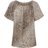MARTA DU CHATEAU Marta du Chateau Damen Top MdcLuciana 26136 Leo Top Fango