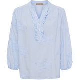 MARTA DU CHATEAU Marta du Chateau Damen bluse MdcAnnika TC38653M Blouse Cielo
