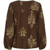 MARTA DU CHATEAU Marta du Chateau Damen bluse MdcBayleaf 7705 Shirt Moro30