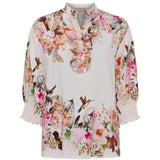 MARTA DU CHATEAU Marta du Chateau Damen bluse MdcCharlie 6892 Shirt Camel6198tpg