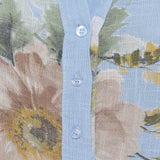 MARTA DU CHATEAU Marta du Chateau Damen bluse MdcNadira 9122 Shirt Celeste