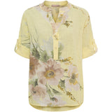 MARTA DU CHATEAU Marta du Chateau Damen bluse MdcNadira 9122 Shirt Yellow