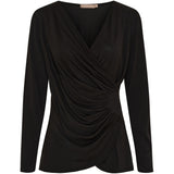 MARTA DU CHATEAU Marta du Chateau Damen bluse MdcPrimrose 6075 Restudsalg Black