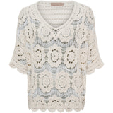 MARTA DU CHATEAU Marta du Chateau Damen bluse MdcSassie 1016 Blouse Beige