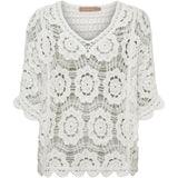 MARTA DU CHATEAU Marta du Chateau Damen bluse MdcSassie 1016 Blouse White