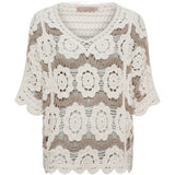 MARTA DU CHATEAU Marta du Chateau Damen bluse MdcSassie 1016 Restudsalg Fango