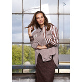 MARTA DU CHATEAU Marta du Chateau Damen hemd MdcBirch 258998 Shirt Moro Stripe