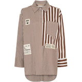 MARTA DU CHATEAU Marta du Chateau Damen hemd MdcBirch 258998 Shirt Moro Stripe